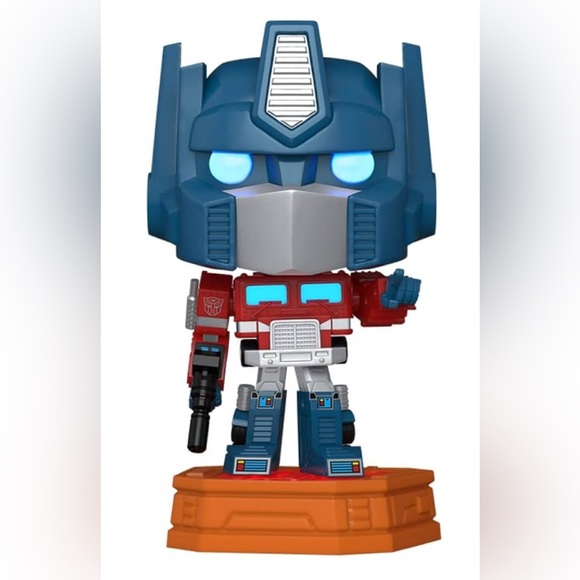 NWB - Funko Pop! Retro Toys Transformers #120 Optimus Prime (Lights and Sounds) - Picture 8 of 8